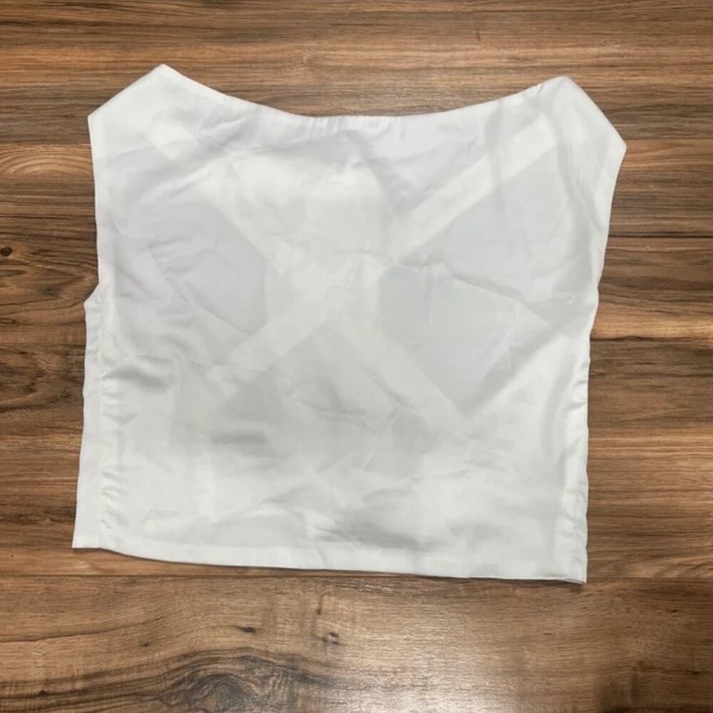 Superdown medium crop‎ top